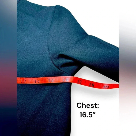 Ava & Lu Girls Long Sleeve Mock Two-Piece Dress | Size 12 | Black & Camo - Picture 5 of 5